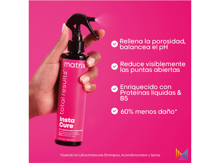 Set Matrix - Shampoo Instacure 300ml + Spray 200ml