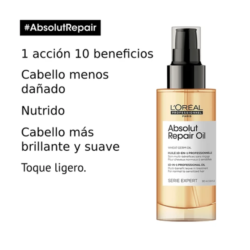 Aceite de pelo Absolut Repair - 10 en 1 - 90ml