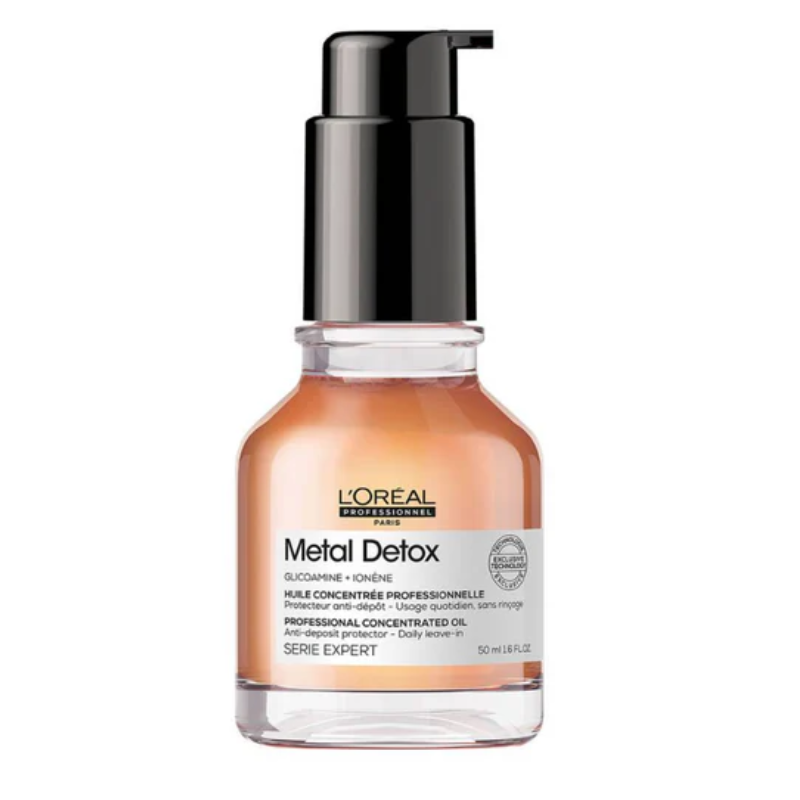 Aceite concentrado anti-quiebre y mantención de color - Metal Detox 50 ml