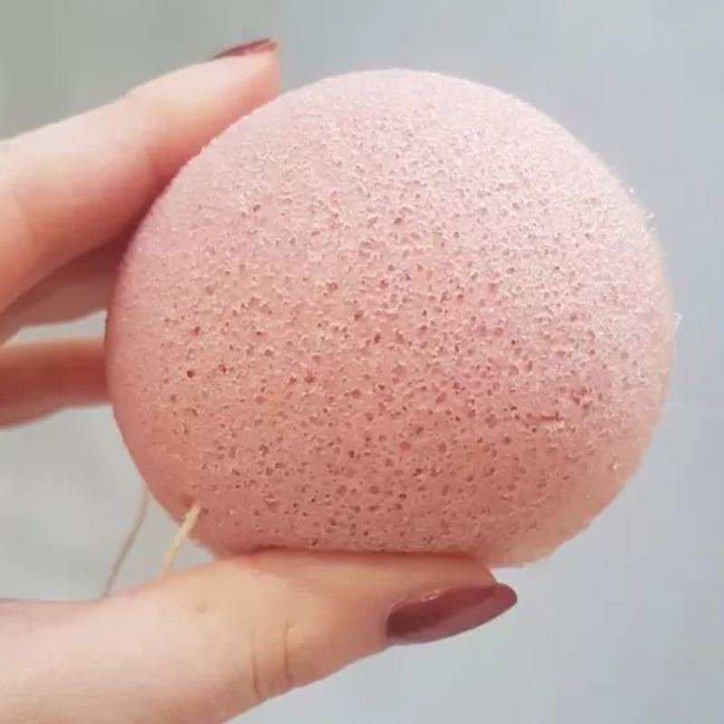 Esponja limpieza y masaje facial de Konjac 100% Natural