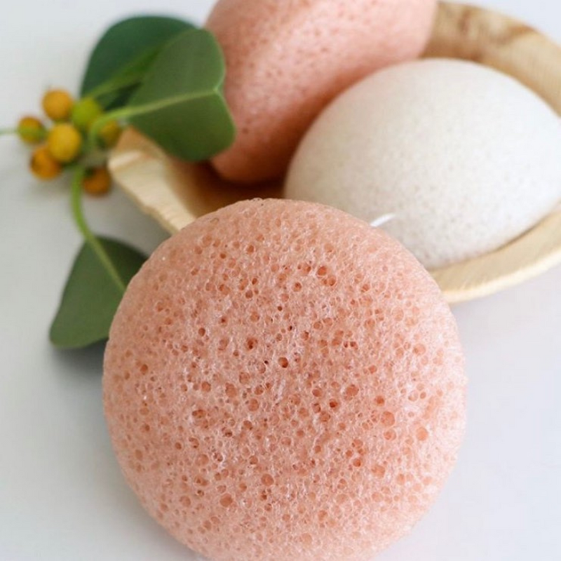Esponja limpieza y masaje facial de Konjac 100% Natural