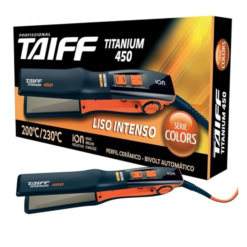 Plancha de pelo profesional Titanium 450