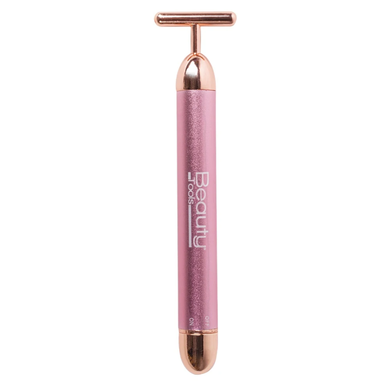 Roller facial vibratorio para masajear el rostro