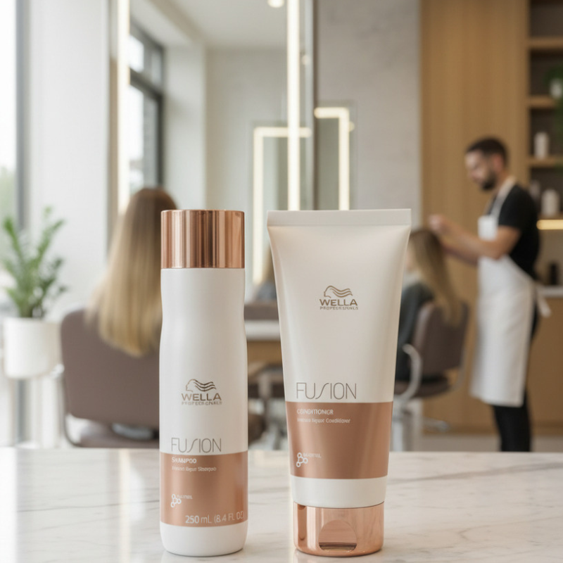 Fusion Shampoo + Acondicionador | Reparación para Cabello Dañado