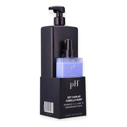 Set Ice Blonde - Shampoo 1 Litro + Leave In 250 ml