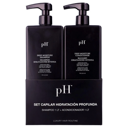 Set Hidratación Shampoo 1L + Acondicionador 1L
