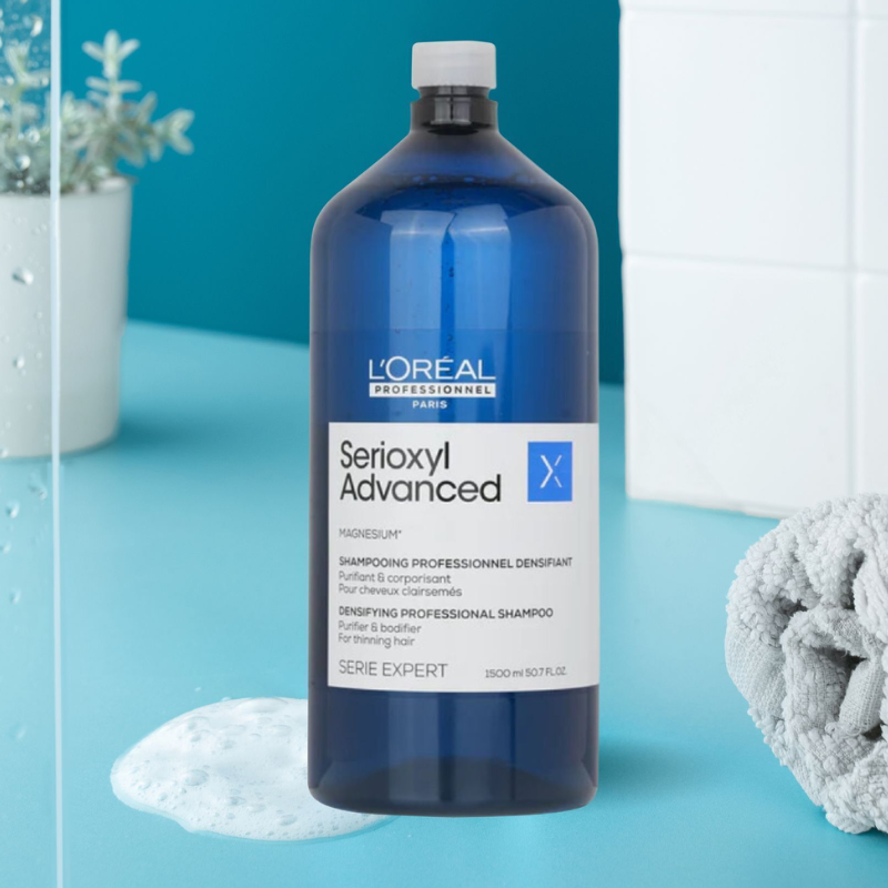 Shampoo densificador cabello fino - Serioxyl Advanced - 1500 ml