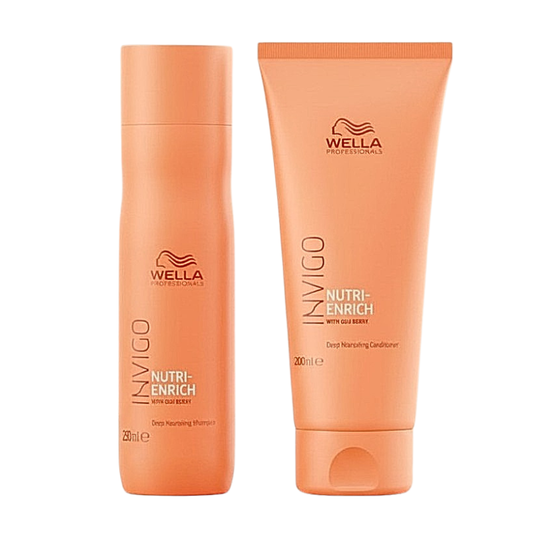 Invigo Nutri-Enrich Shampoo + Acondicionador 250 ml | Reparación Cabello Seco